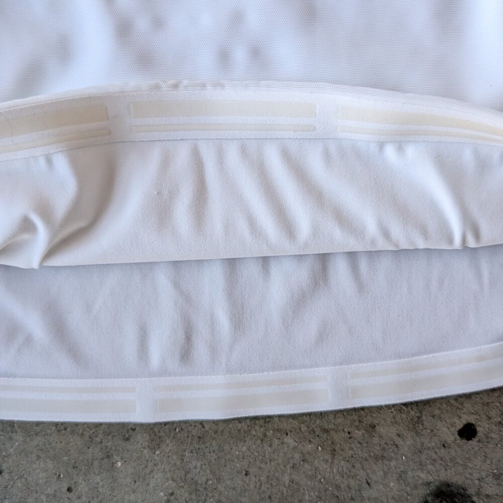 Honeylove LiftWear Tank in Astral White Shapewear Bra Top large - Picture 7 of 9